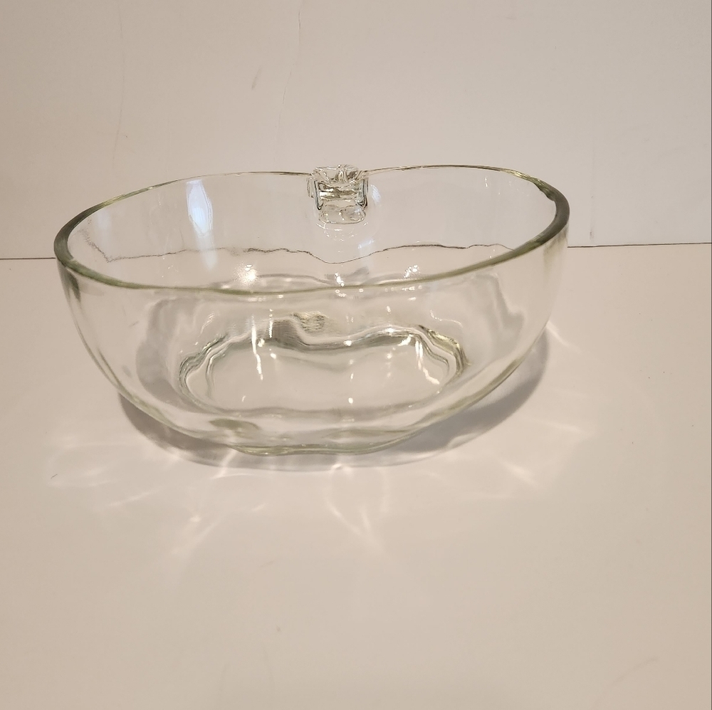 Vintage Hazel Atlas Glass Apple dish - Picture 2 of 14